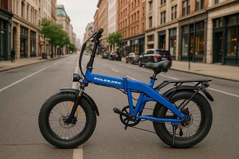 folding electric bicycle